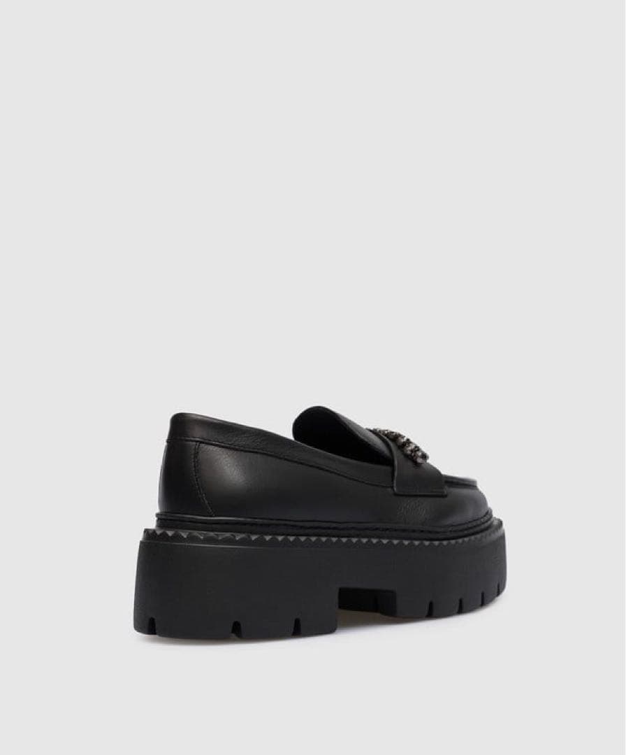 【JIMMY CHOO】Bryer 厚底ローファー　36.5