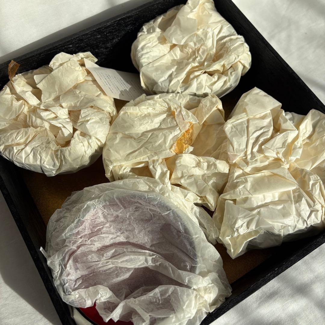 【新品未使用】会津塗 乙造作 漆器 金彩 蒔絵 桜鈴紋 お吸物椀 5客 共箱