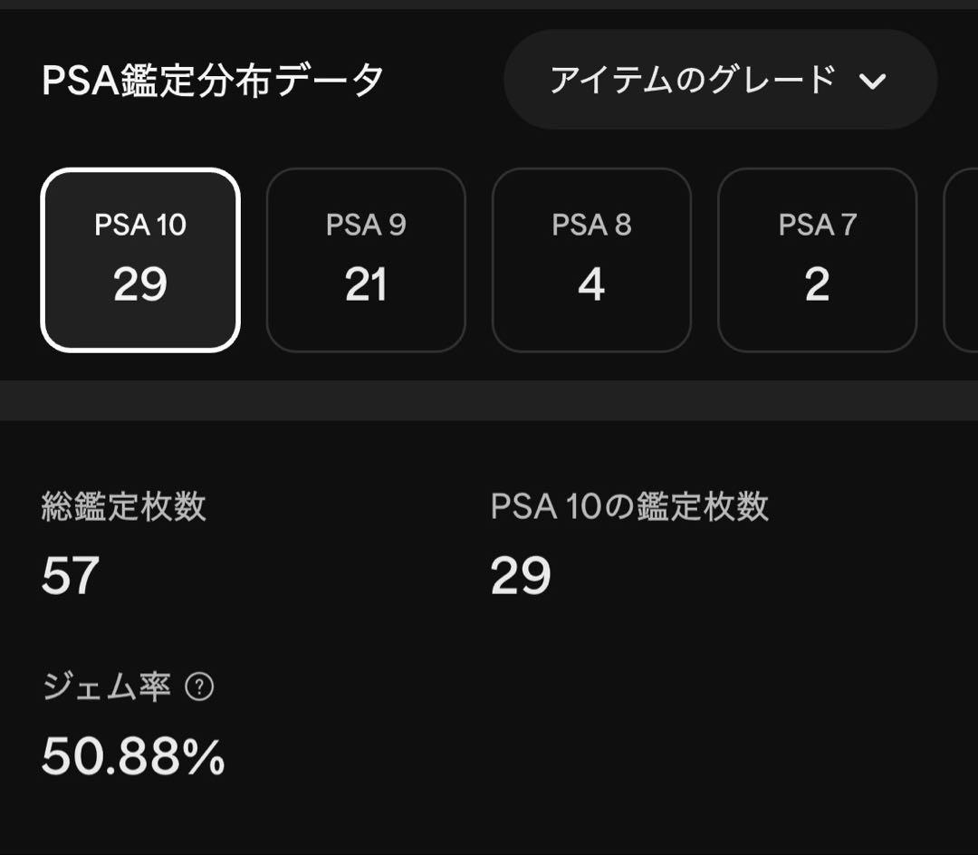 ピカチュウ LV.11 psa10 004/015 世界29枚
