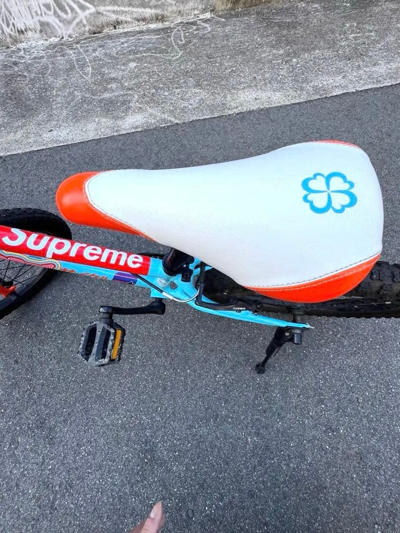 【京都手渡し希望】ヨツバサイクル　マウンテンバイク　自転車　キッズ18インチ