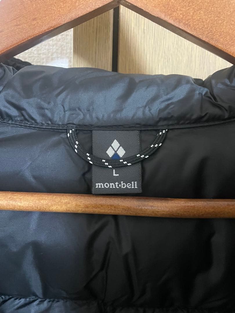 新品未使用　モンベル　mont-bell ネージュダウンL ブラック