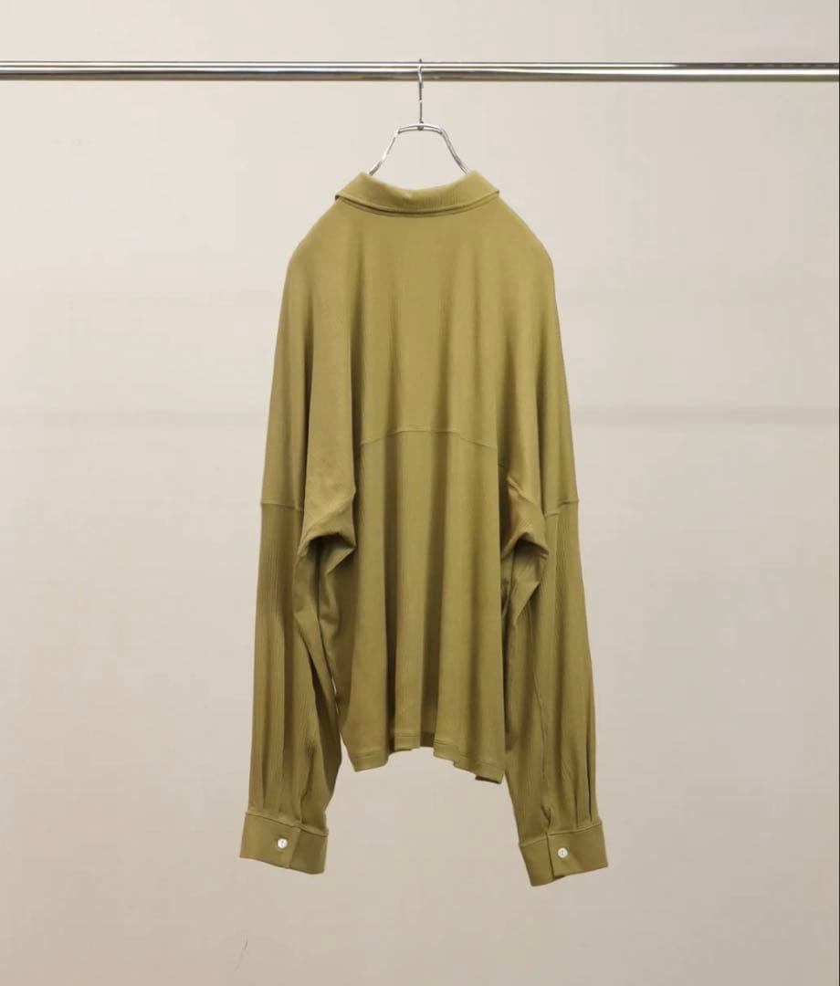 定価販売ANCELLM 26SS KIMONO KNIT SHIRT 1