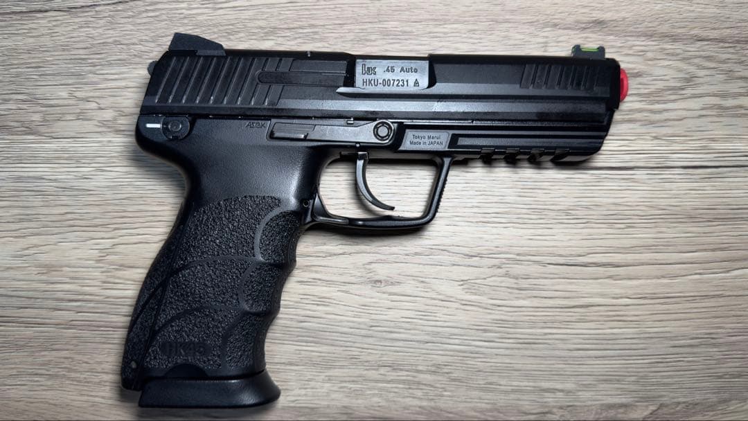 【美品】東京マルイ HK45 ガスブローバック 内部カスタム済み