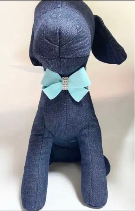 Susan Lanci キラキラドッグ カラー 首輪 2点セット 保存袋付