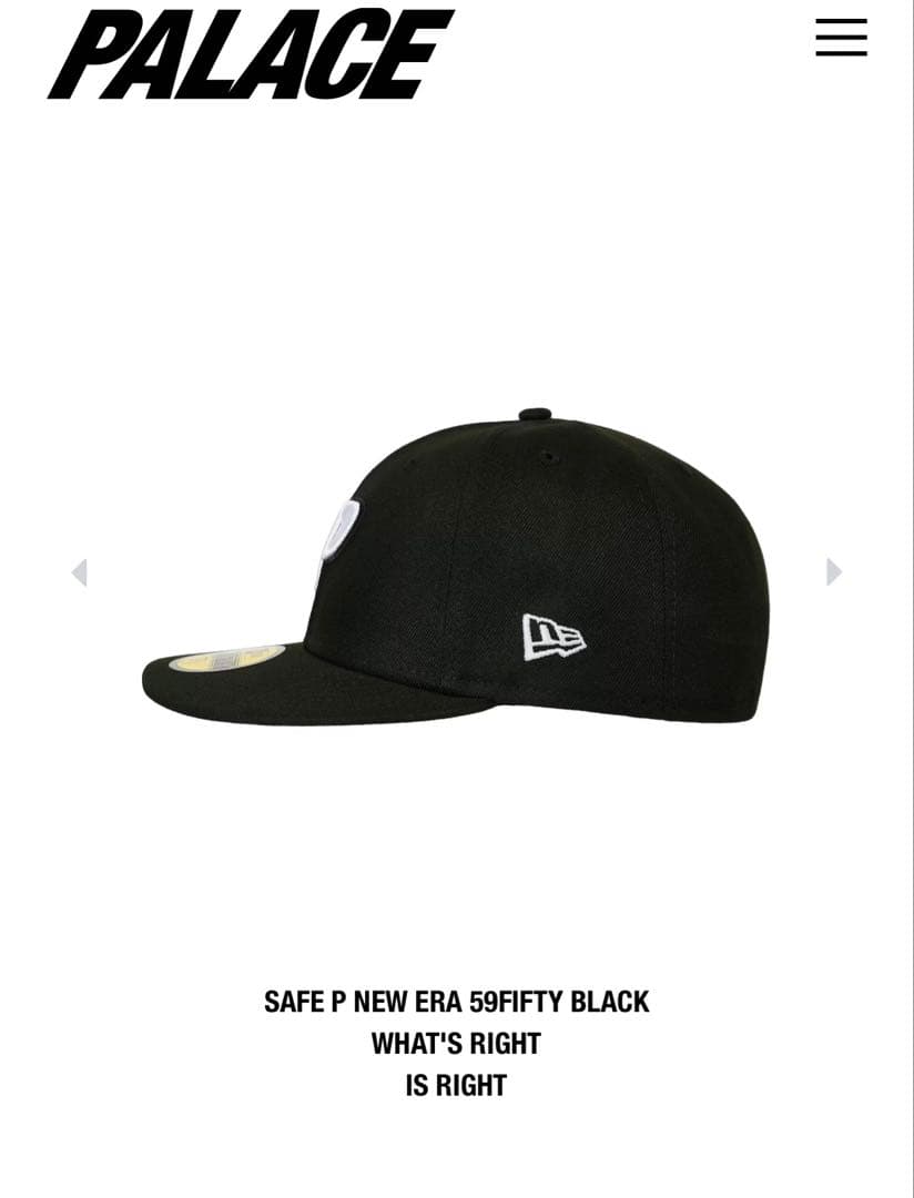 PALACE SAFE P NEWERA 59fifty パレス ニューエラ