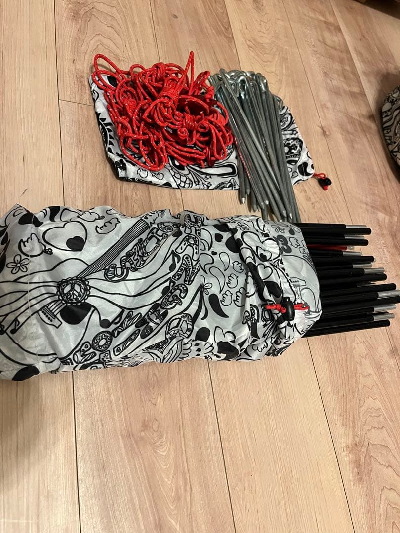 チャムス テント タープ セット 美品