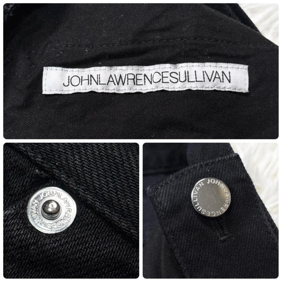JOHN LAWRENCE SULLIVAN　ブラック　ワイドデニム 　XS