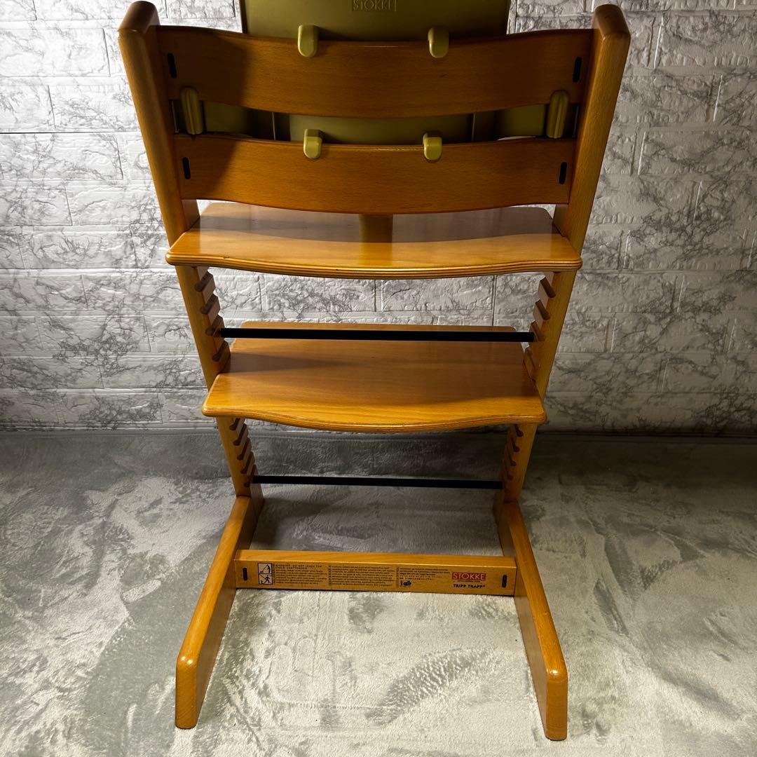 ストッケ トリップトラップ ベビーセット＆トレイ付 ナチュラル　旧モデル