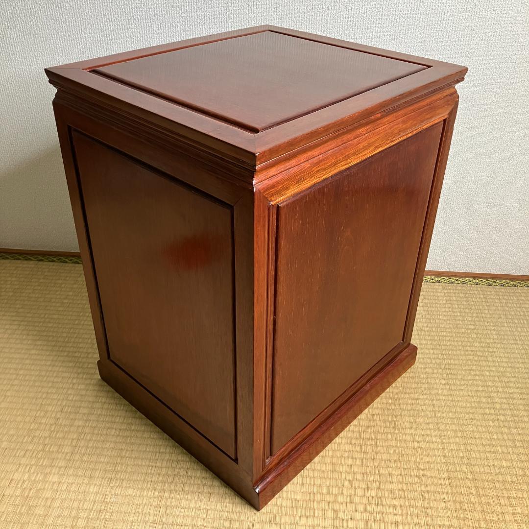 【高級】木製 レトロアンティーク 6段サイドキャビネット