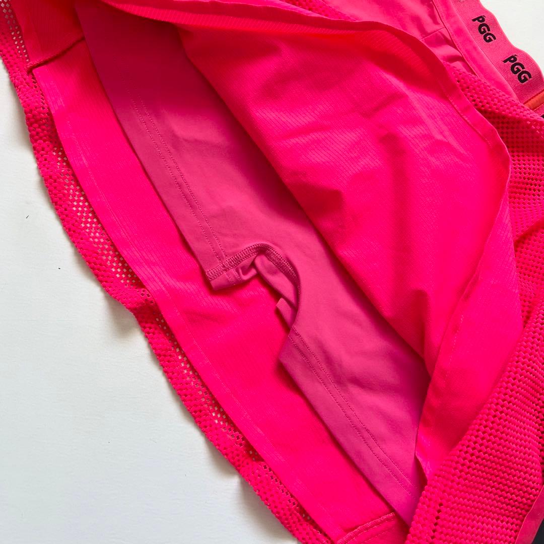 PGG パーリーゲイツ　セットアップ　ノースリーブシャツ　スカート レディース