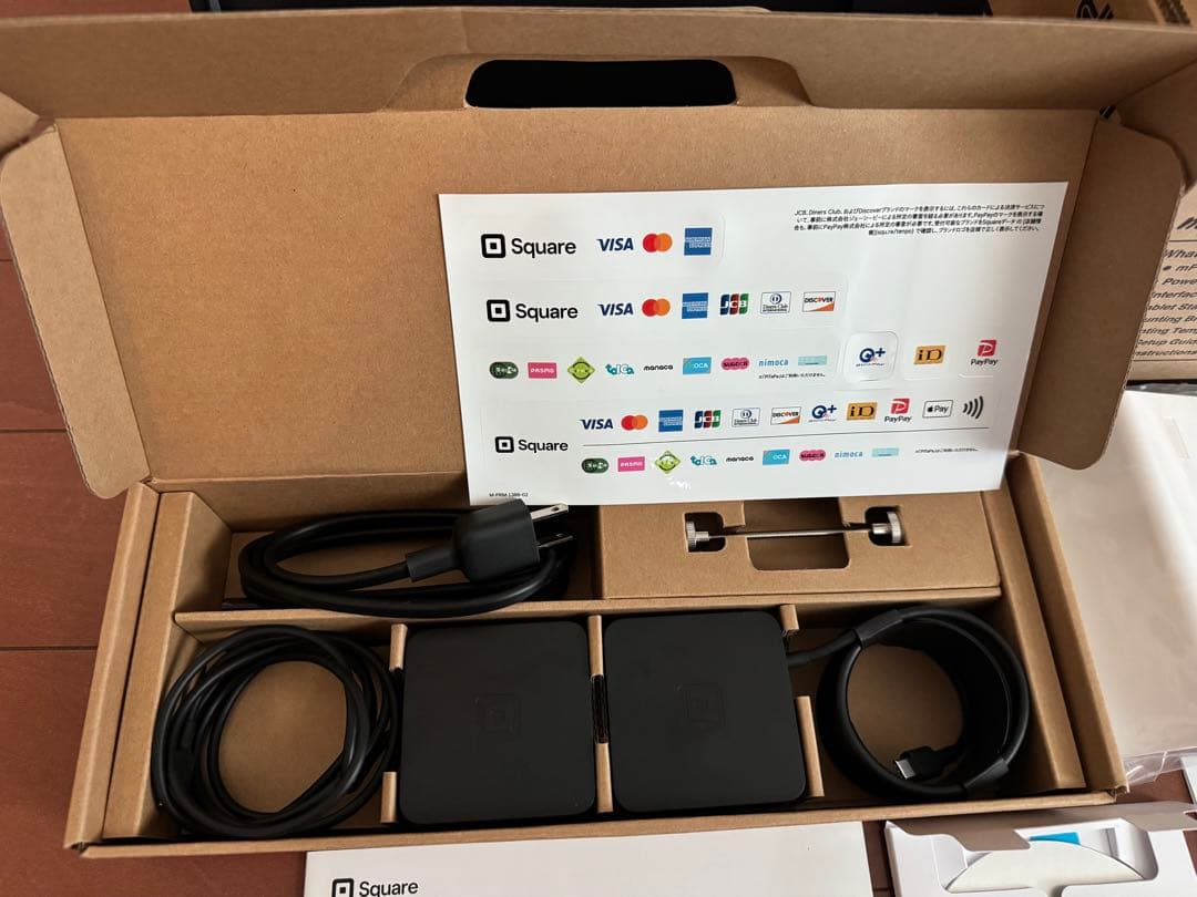 Square スタンド (USB-C) +mPOP(ドロワー一体型プリンター)