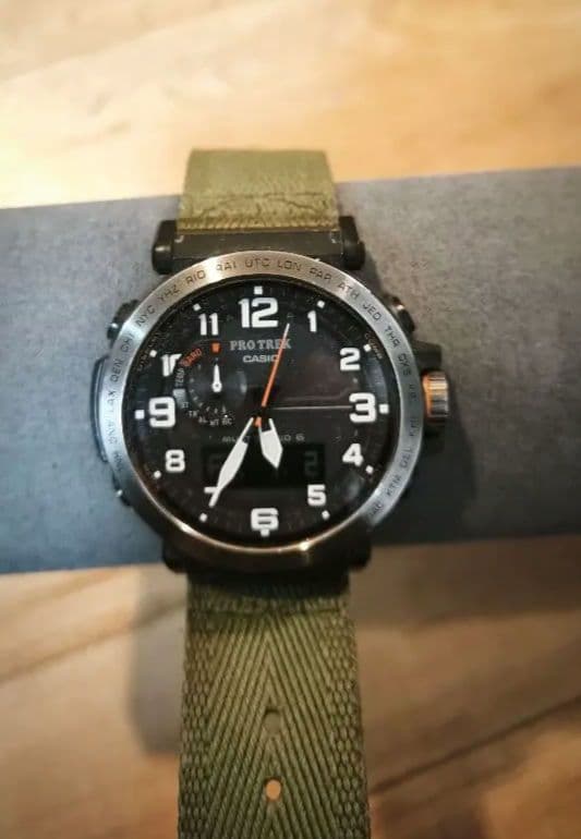 PRO TREK カーキグリーンPRW-6600YB-3JF