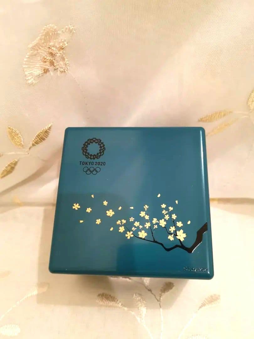 東京オリンピック2020 会津塗り 漆器 オリジナル商品 伝統 文化 小物入れ鏡
