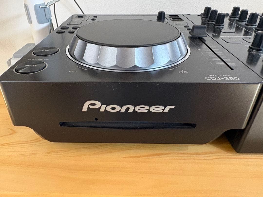 Pioneer CDJ-350 2台 とJDM-350 1台のセット