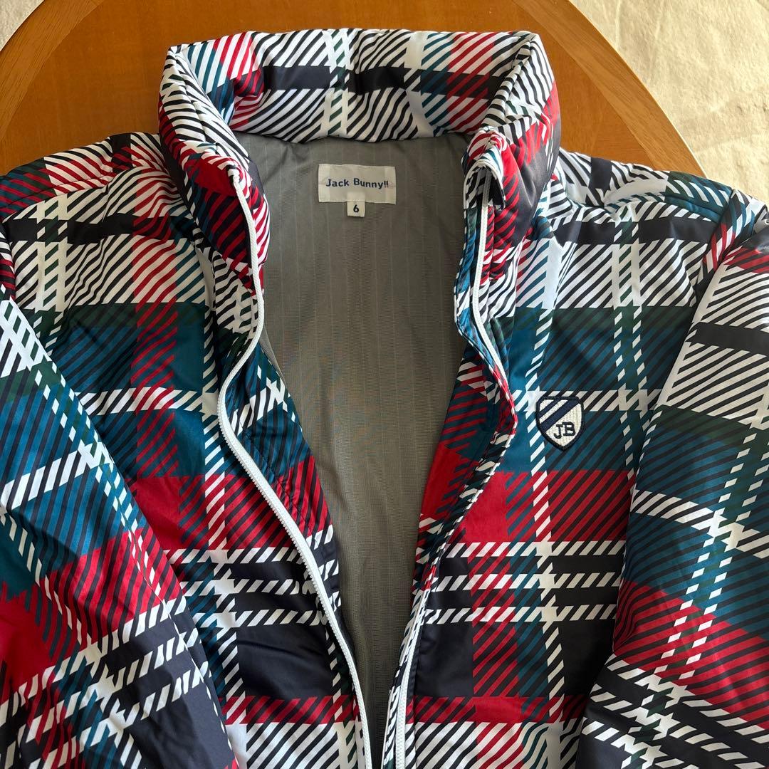 Jack Bunny チェック柄 フルジップジャケット L