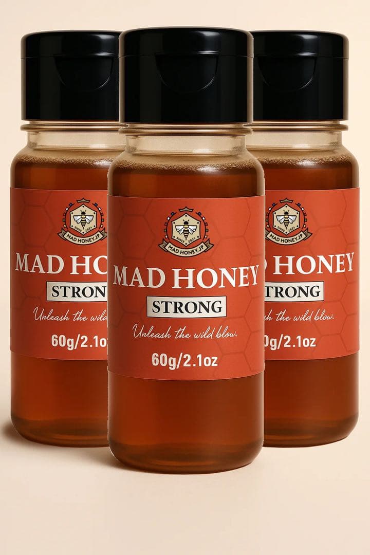 MAD HONEY STRONG マッドハニー60g 3本セット