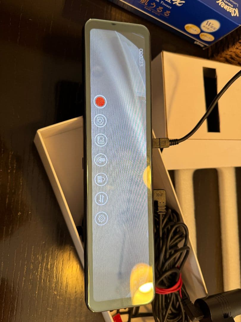 AKEEYO AKY-X6 ミラー型ドライブレコーダー 前後カメラ 60fps