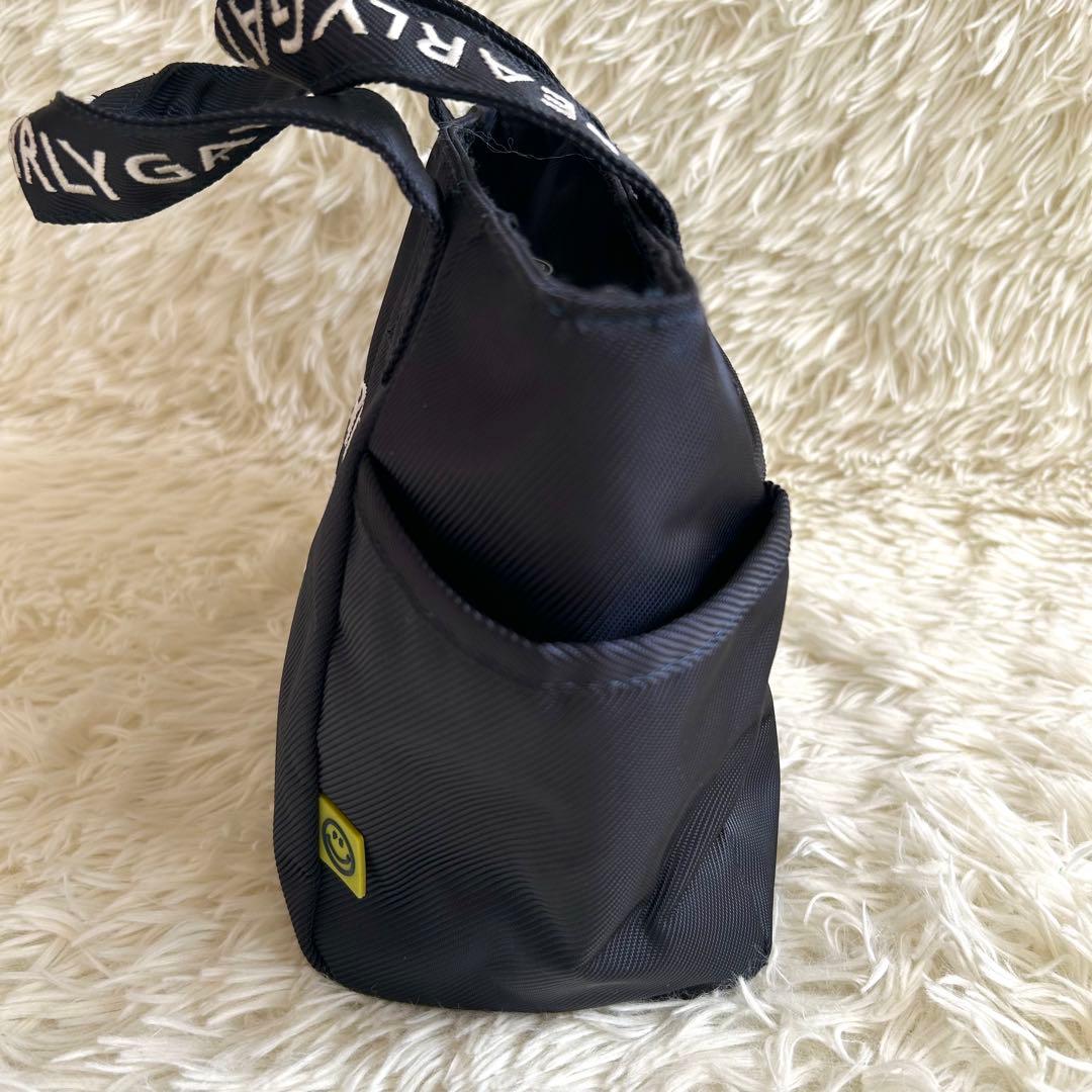 パーリーゲイツ 定番 近年モデル カートバッグ ネイビー 紺 ロゴ ニコちゃん