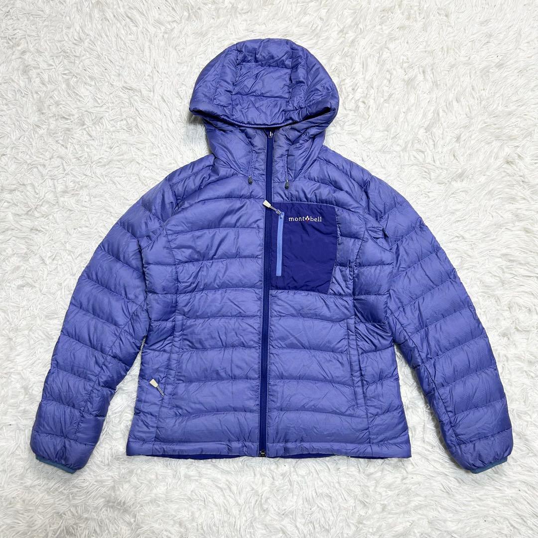 Montbell モンベル ダウンジャケット コロラドパーカー リバーシブル 青