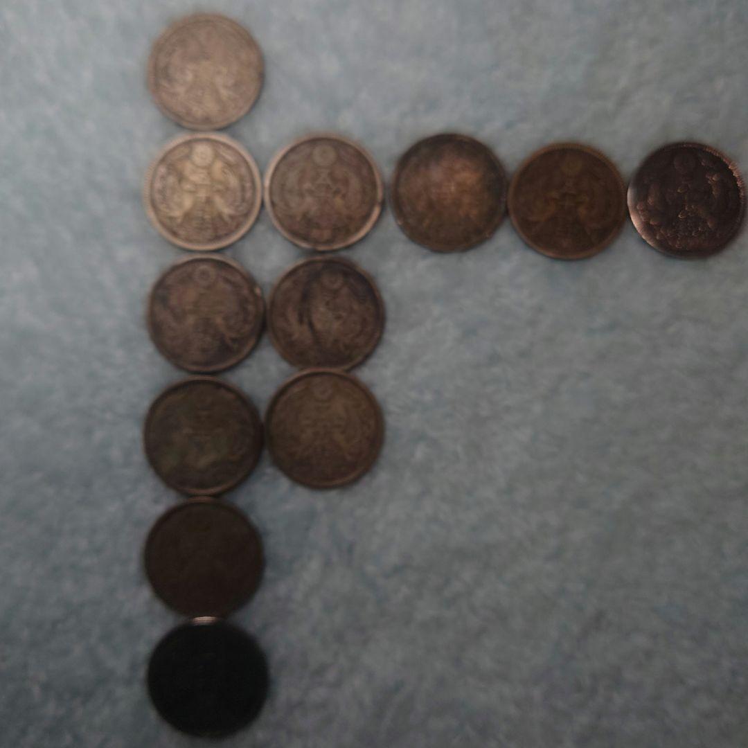 鳳凰50銭銀貨 12枚