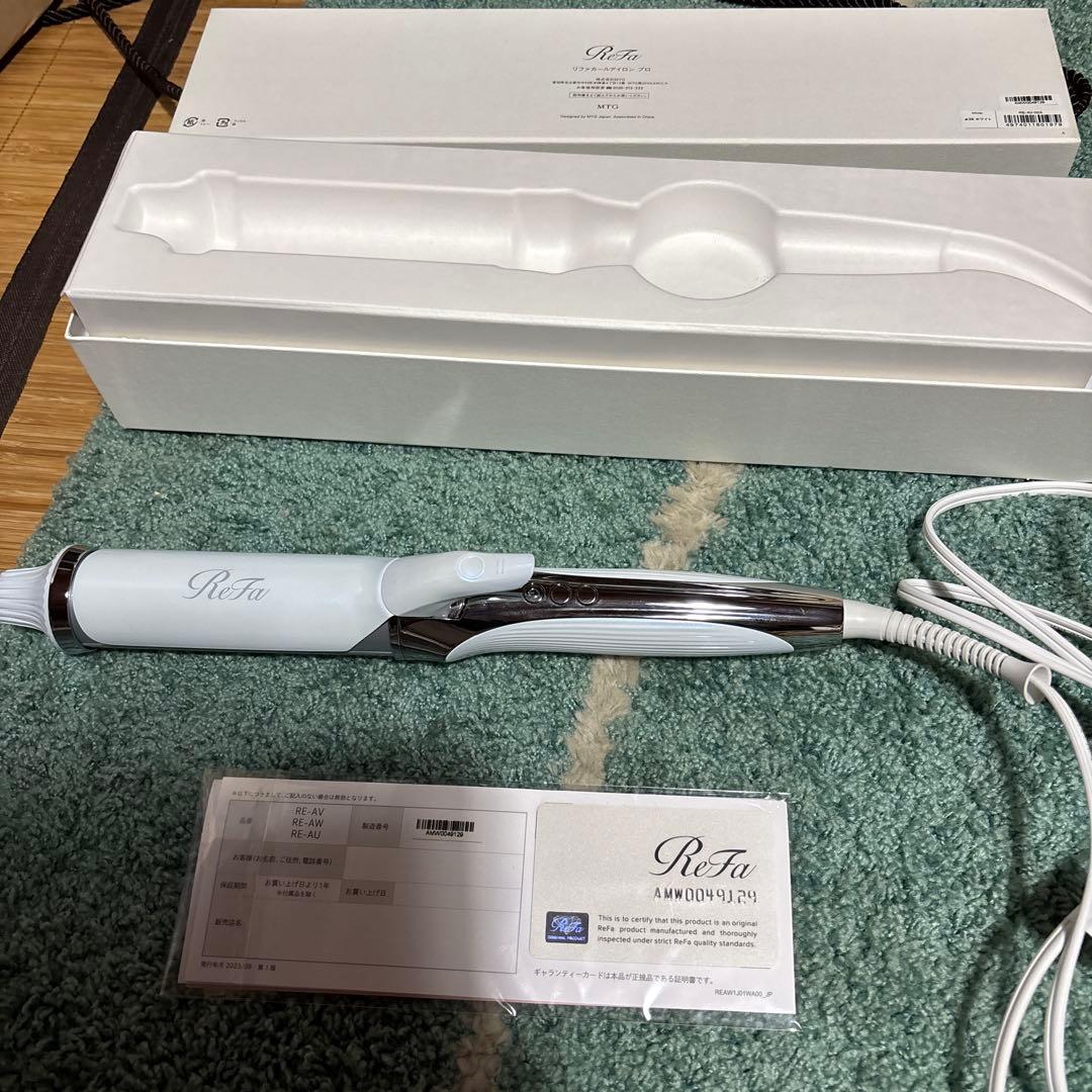 リファ　カールアイロン　38ミリ　他にも　出品してます