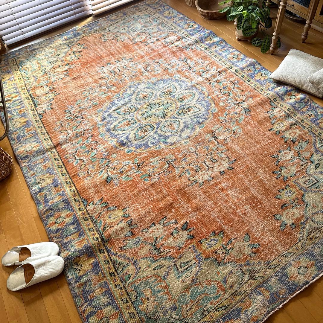 ippanjinページ大判173×259メダリオン　トルコヴィンテージラグ