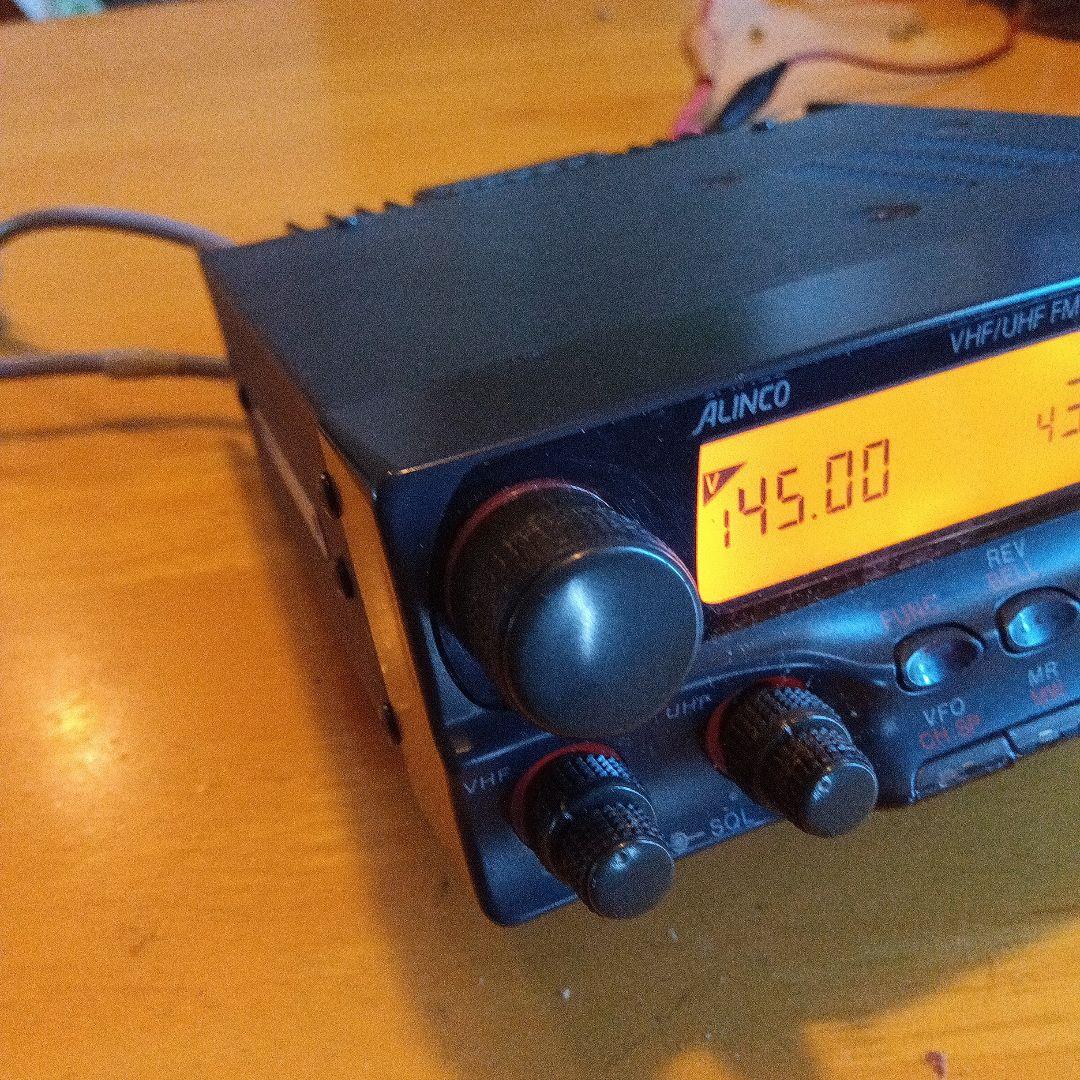 ALINCO DR-599 マイク付き