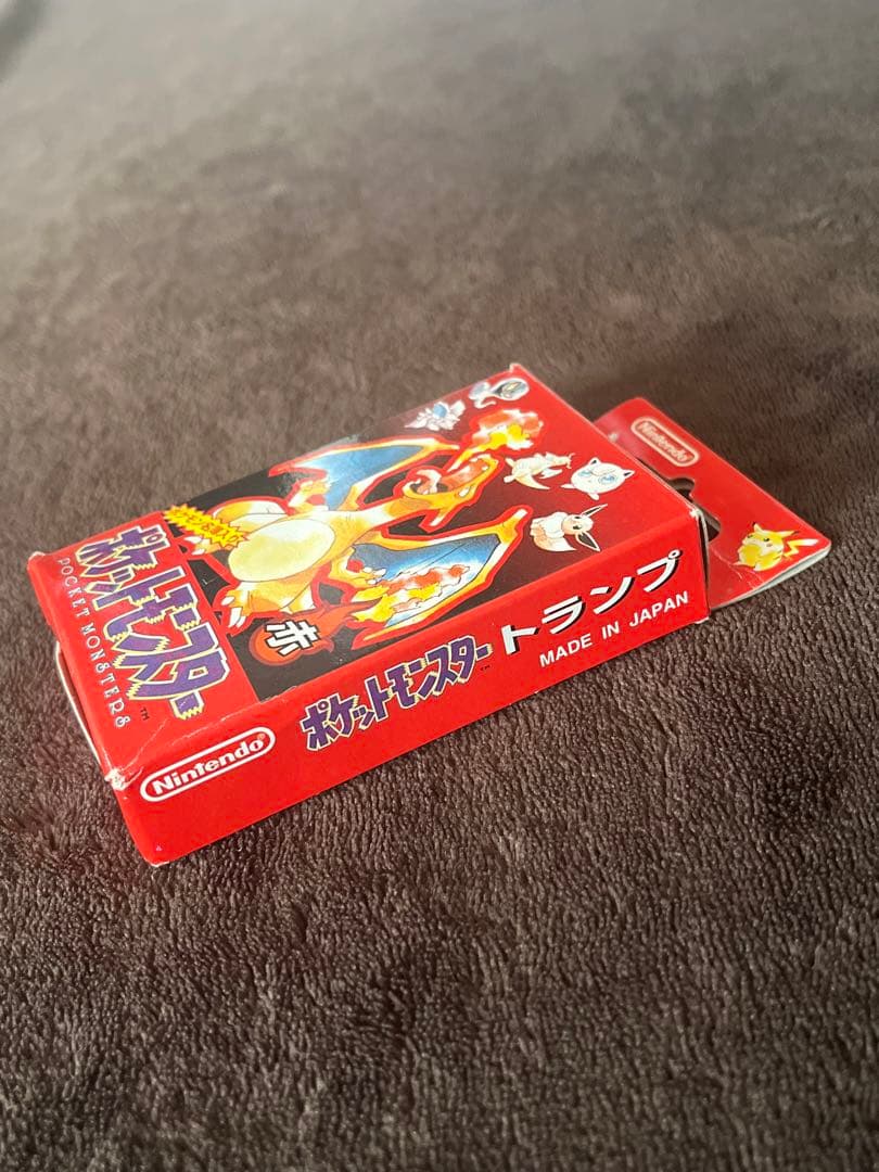 《希少》ポケットモンスター 初代 トランプ 赤　リザードン　任天堂