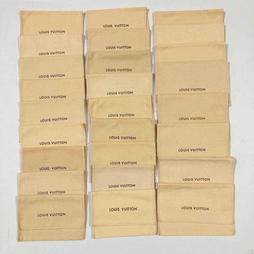 ルイヴィトン　保存袋　26枚　キーケース、キーホルダー、アクセサリー用　旧型