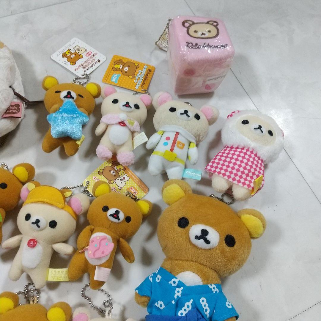 新品　多数　リラックマ　コリラックマ　マスコット　キーホルダー　ぬいぐるみ