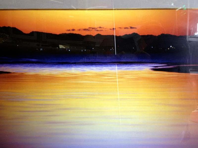 期間限定特価！　限定品 個展作　房総　特大芸術写真 　館山　高級額