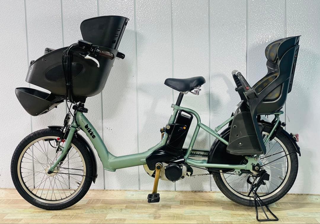 3233パナソニック8.9アンペア　3人乗り対応子供乗せ　電動アシスト自転車