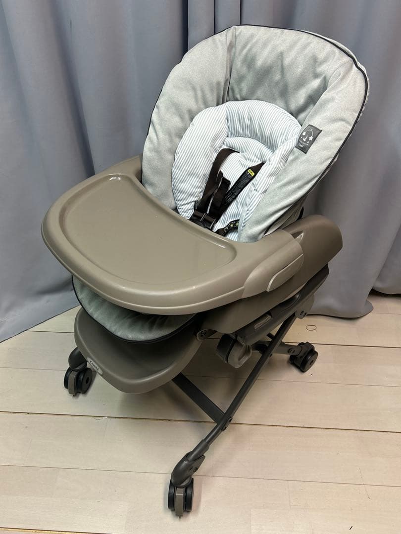 コンビ　ネムリラ　スウィングベッド&チェア　ハイローチェア　手動