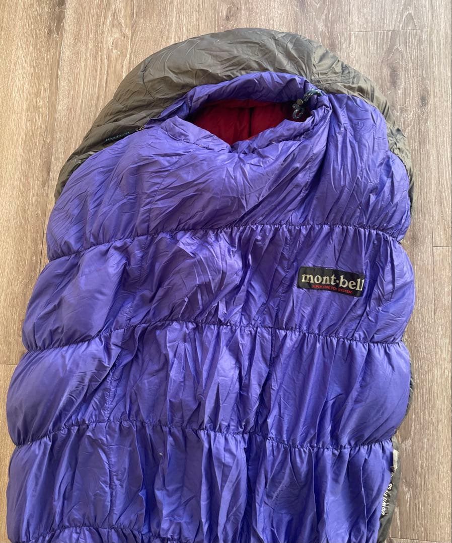 mont-bell 最高グレード#0ダウンシュラフ(保管袋付き)】