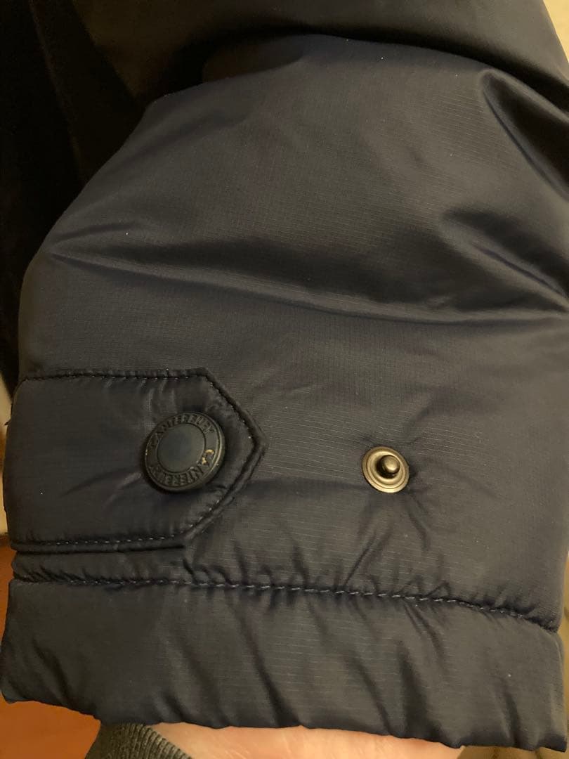 Canterbury カンタベリー ロングベンチコート ネイビー サイズL