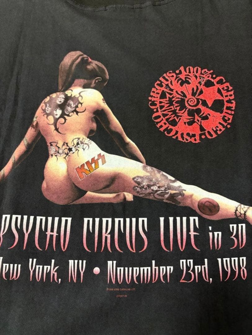 KISS ツアーTシャツ L