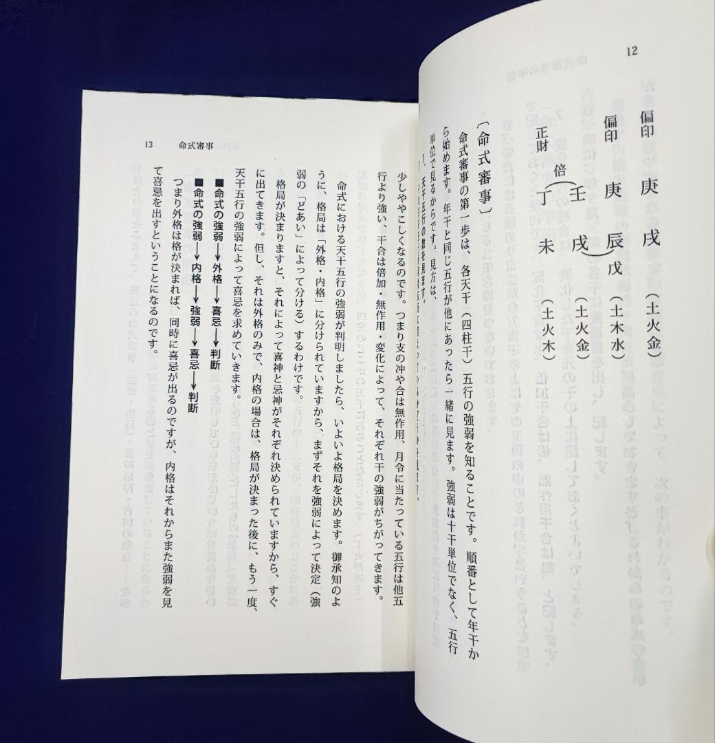 u*7様 わかる四柱推命 すぐできる『強弱・喜忌の求め方』 佐藤六龍 香草社 平