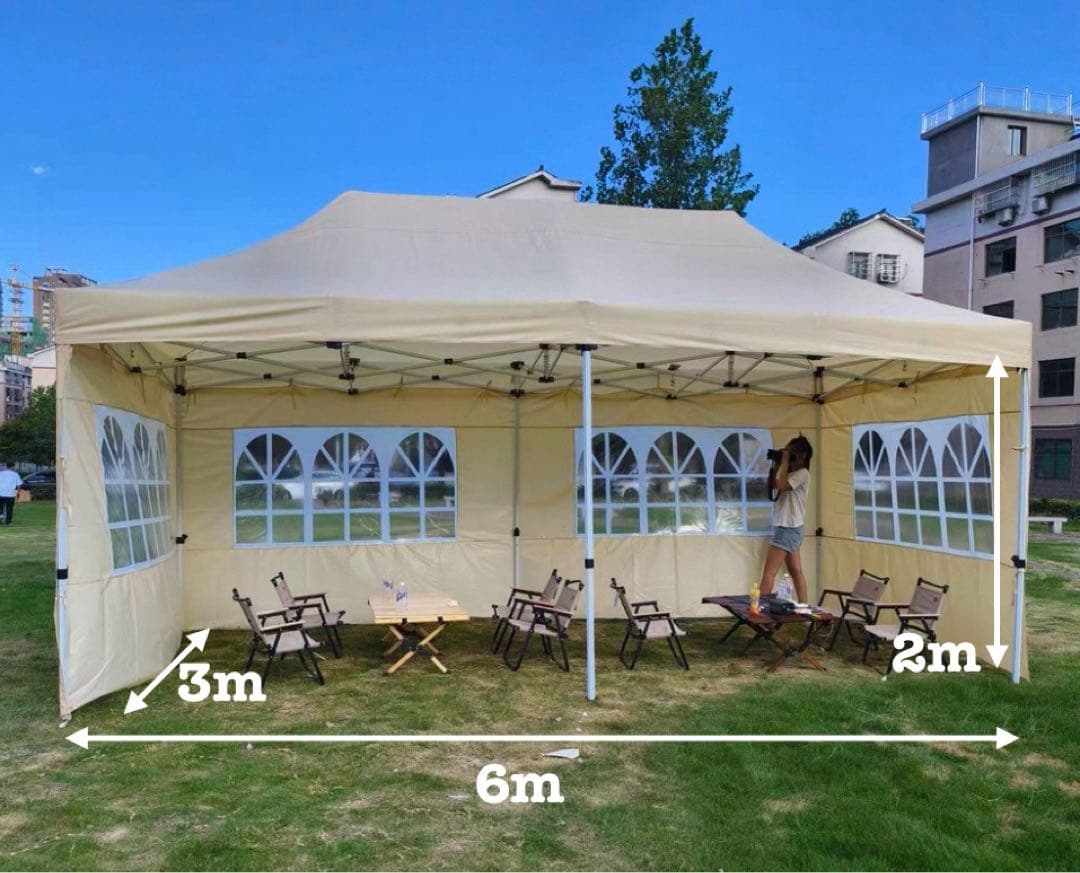 テント　タープ　ワンタッチ　イベント　部活の熱中症対策　避難所　大型　送料無料