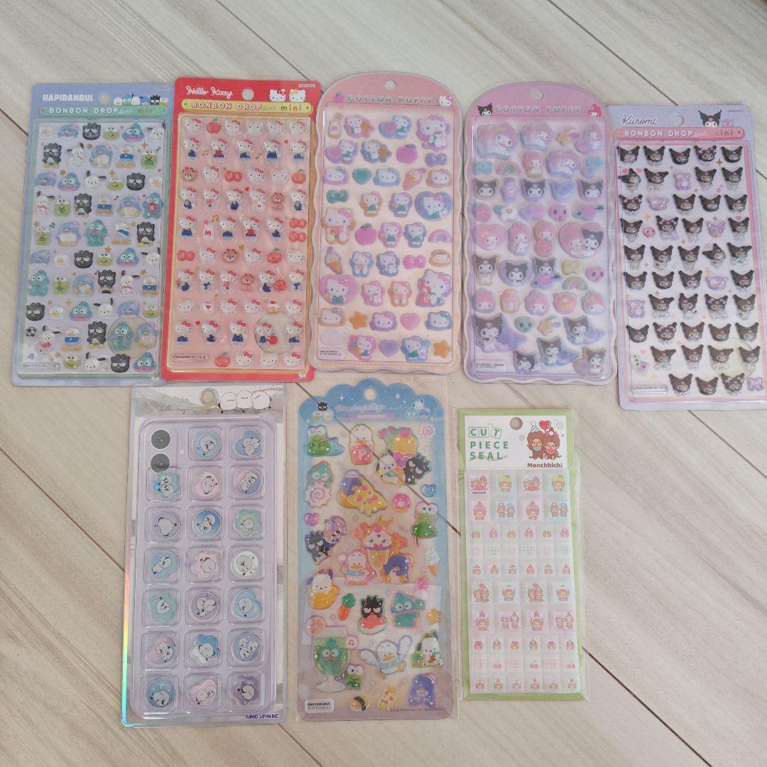 サンリオキャラクターシールまとめ売り
