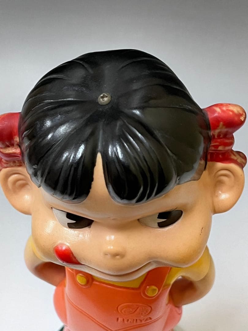 P37 レトロ　希少品❗️ 洋菓子&レストラン首振りペコちゃん人形　ペコちゃん人形