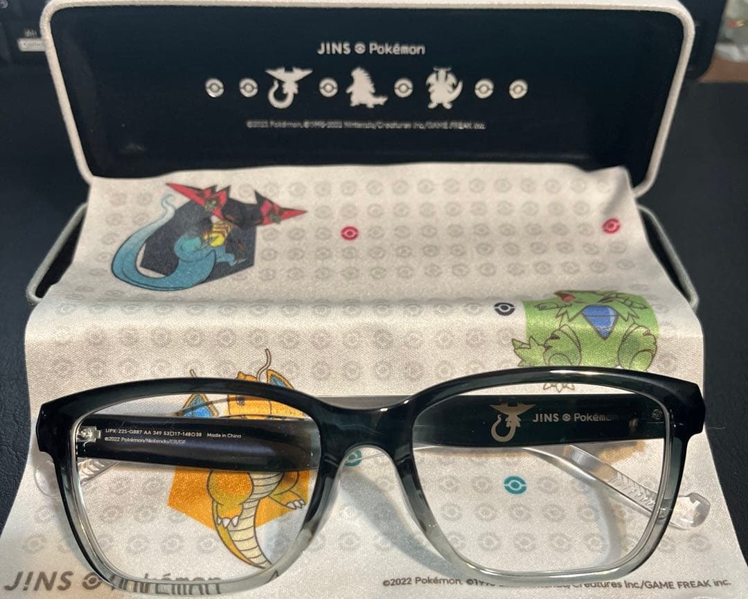 JINS ポケモンコラボ ドラパルト ブルーライトカット　度なし