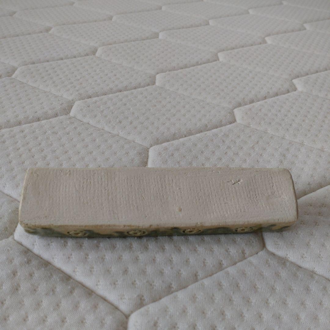 文鎮　深緑　「流芳」