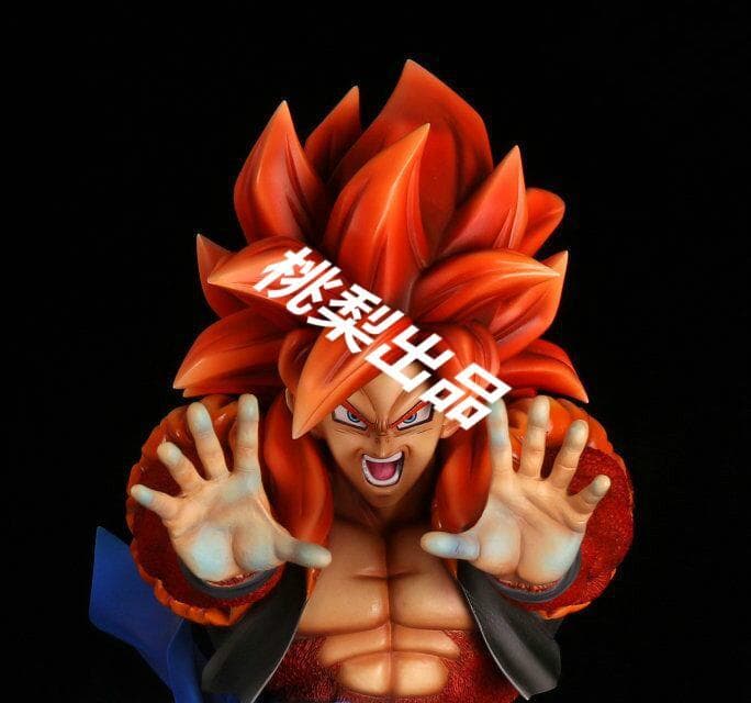 新品未開封『ドラコンボール』 超サイヤ人4 ゴジータ ガレージキット スタチュー