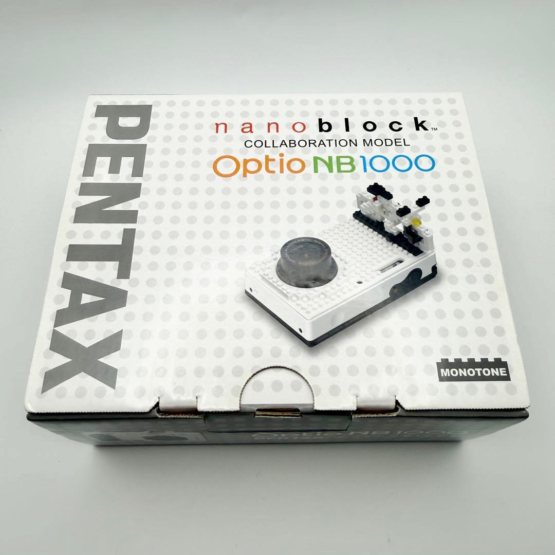 【箱付美品】PENTAX×nanoblock Optio NB1000 デジカメ