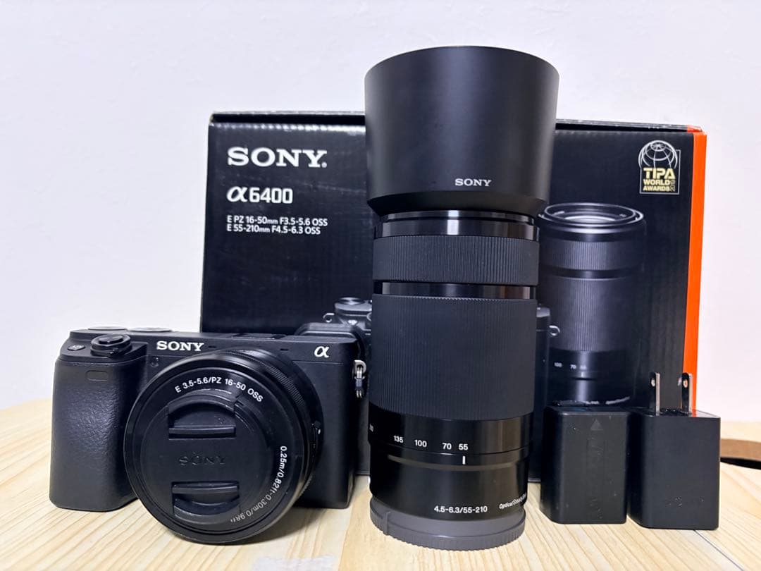 【延長保証付】SONY α6400 ダブルズームキット※本日限定値下