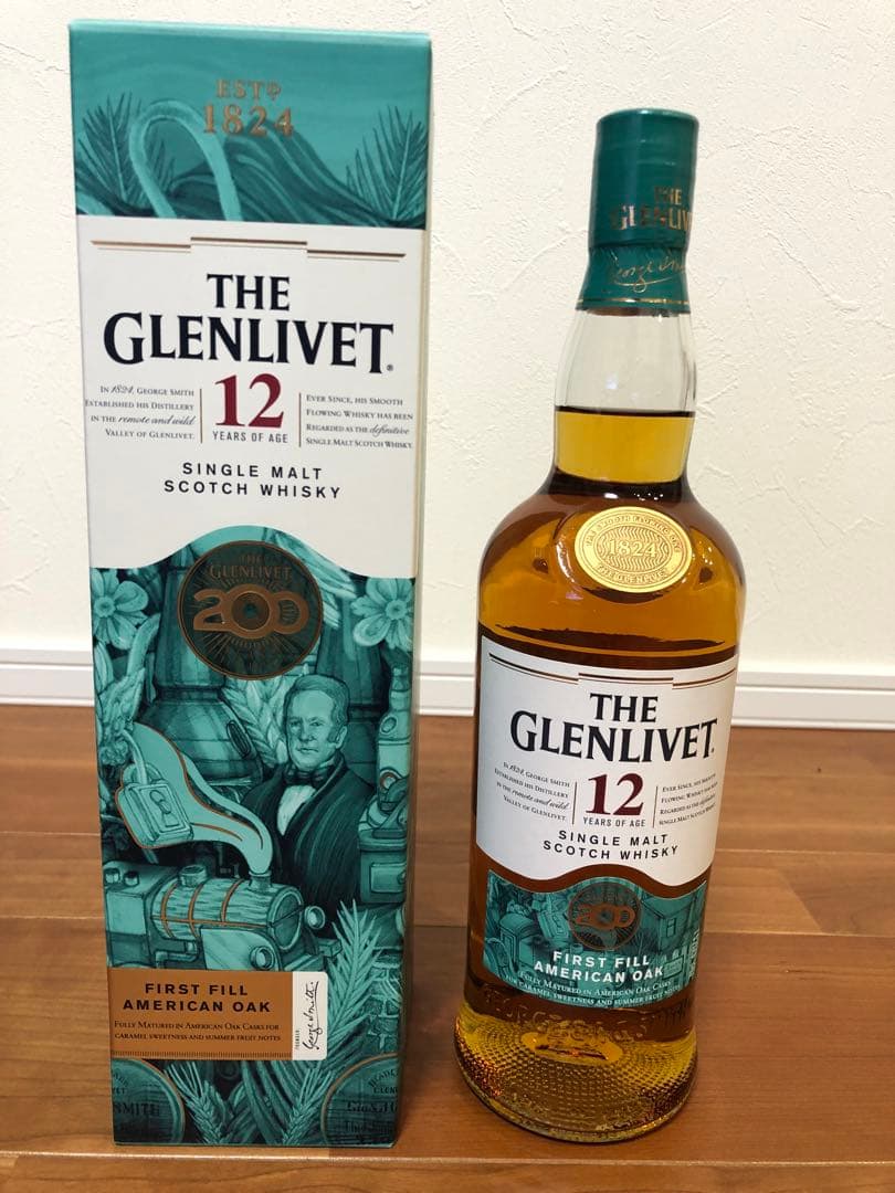 ザ・グレンリベット12年 200周年限定ボトル ウイスキー