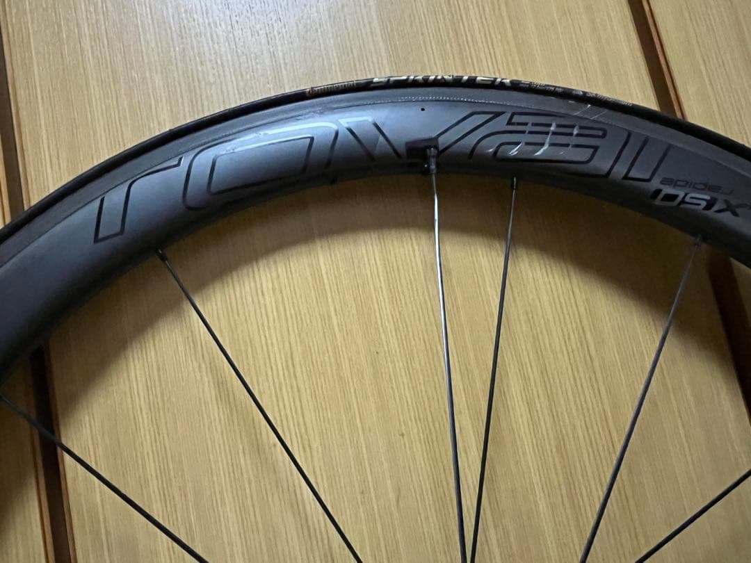 【前輪ジャンク品】ROVAL CLX 50 カーボンホイール