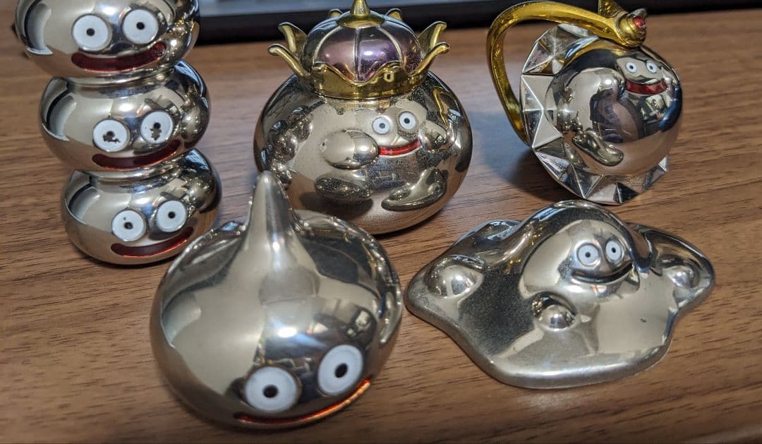 ドラゴンクエスト スライム メタリック フィギュア 5体セット メタル ドラクエ