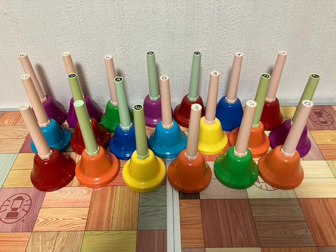 ハンドベル 20音組 内田洋行