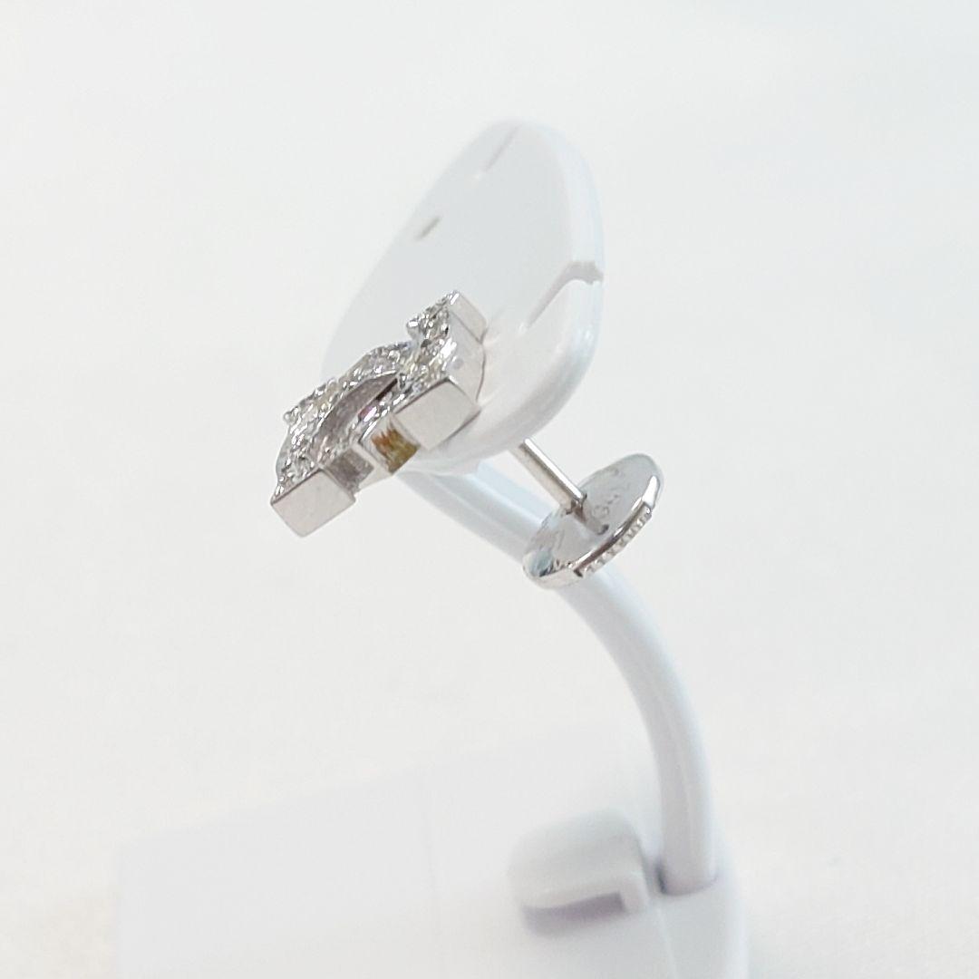 【美品】カルティエ アントルラセ ピアス 片耳用 6688